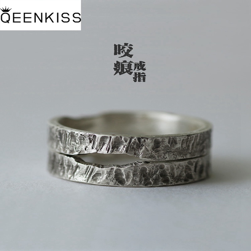 Couple Ring Set - QEENKISS 925 Sterling Silver Ring for