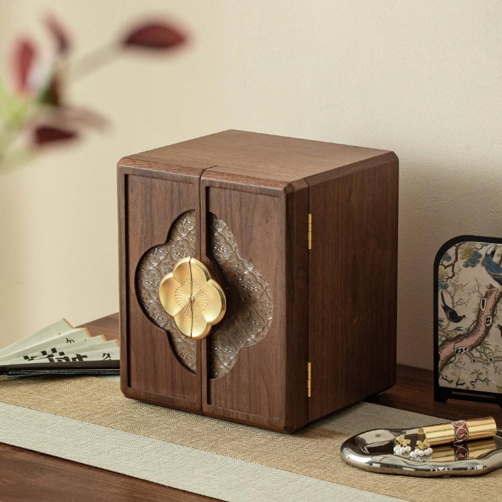 Jewelry & Watches Store - Wooden Jewelry Box New Chinese Design