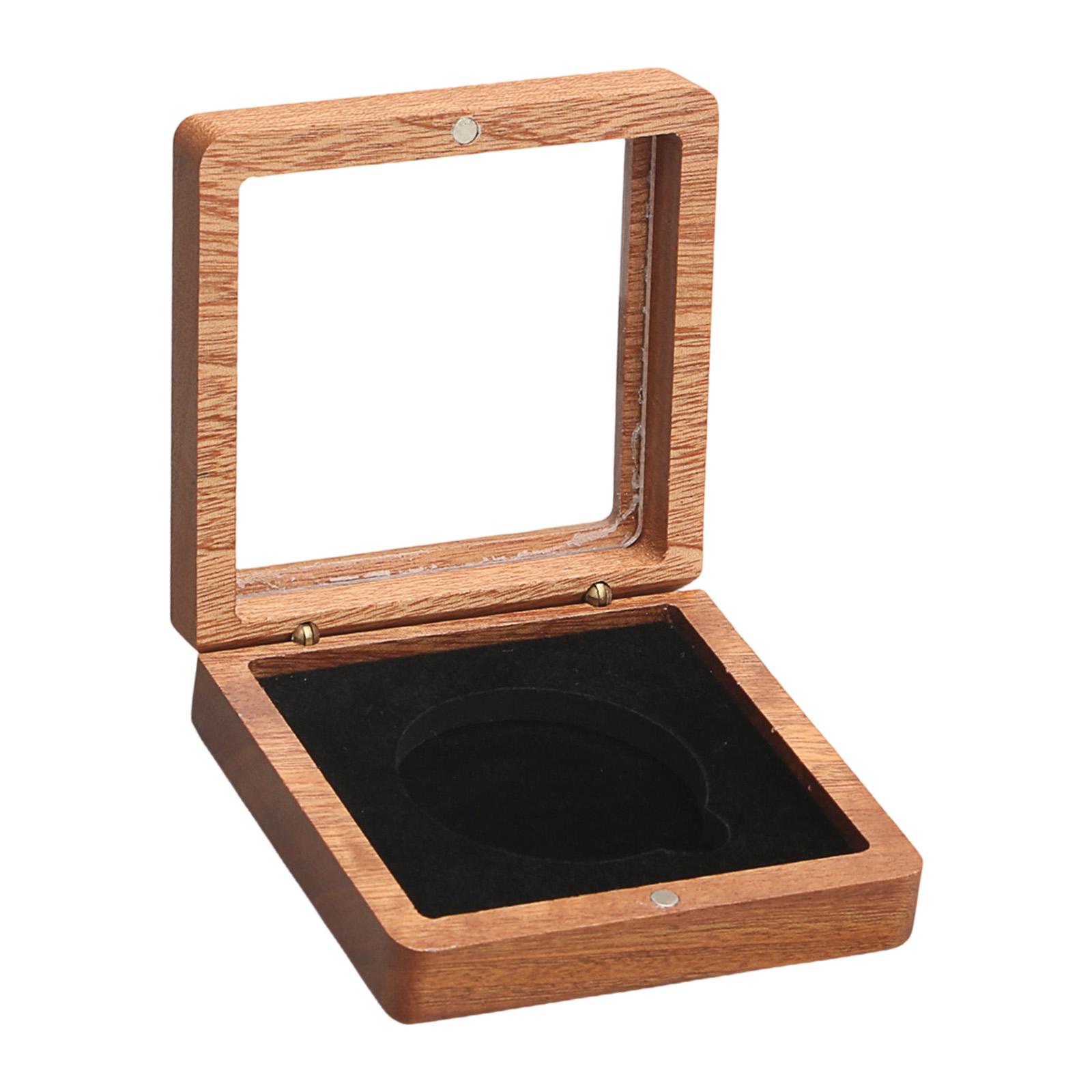 Collectors Coins Jewelry & Watches Of Smithtown Reviews - Wooden Collection Case with Clear Top