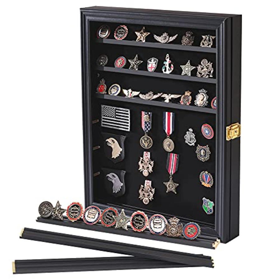 Collectors Coins Jewelry & Watches Of Smithtown Reviews - Medals Display Case Wall Frame for