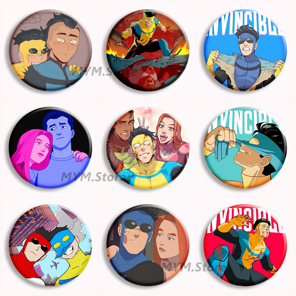 Eve Jewelry & Watches Distribuidor Oficial Rolex - Invincible Anime Soft Button Pin Mark