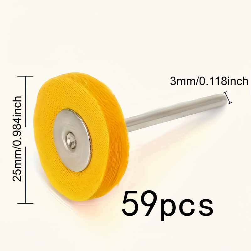 59Pcs 3mm Yellow Polishing Clo - огляд і ціна Jewelry With Watches