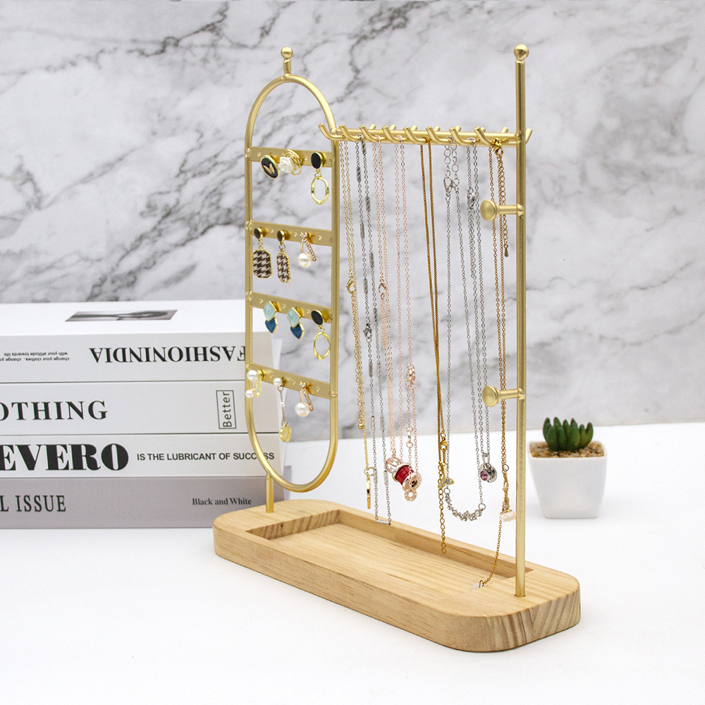 1 desktop solid wood base jewe - огляд і ціна Jewelry And Watches Stores