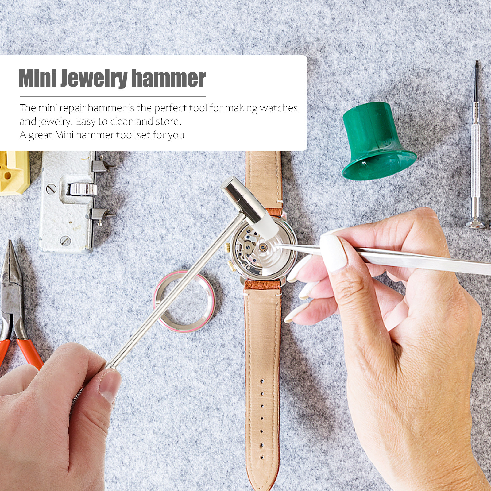 3Pcs Mini Hammer Jewelry Repai - огляд і ціна Jewelry Y Watches