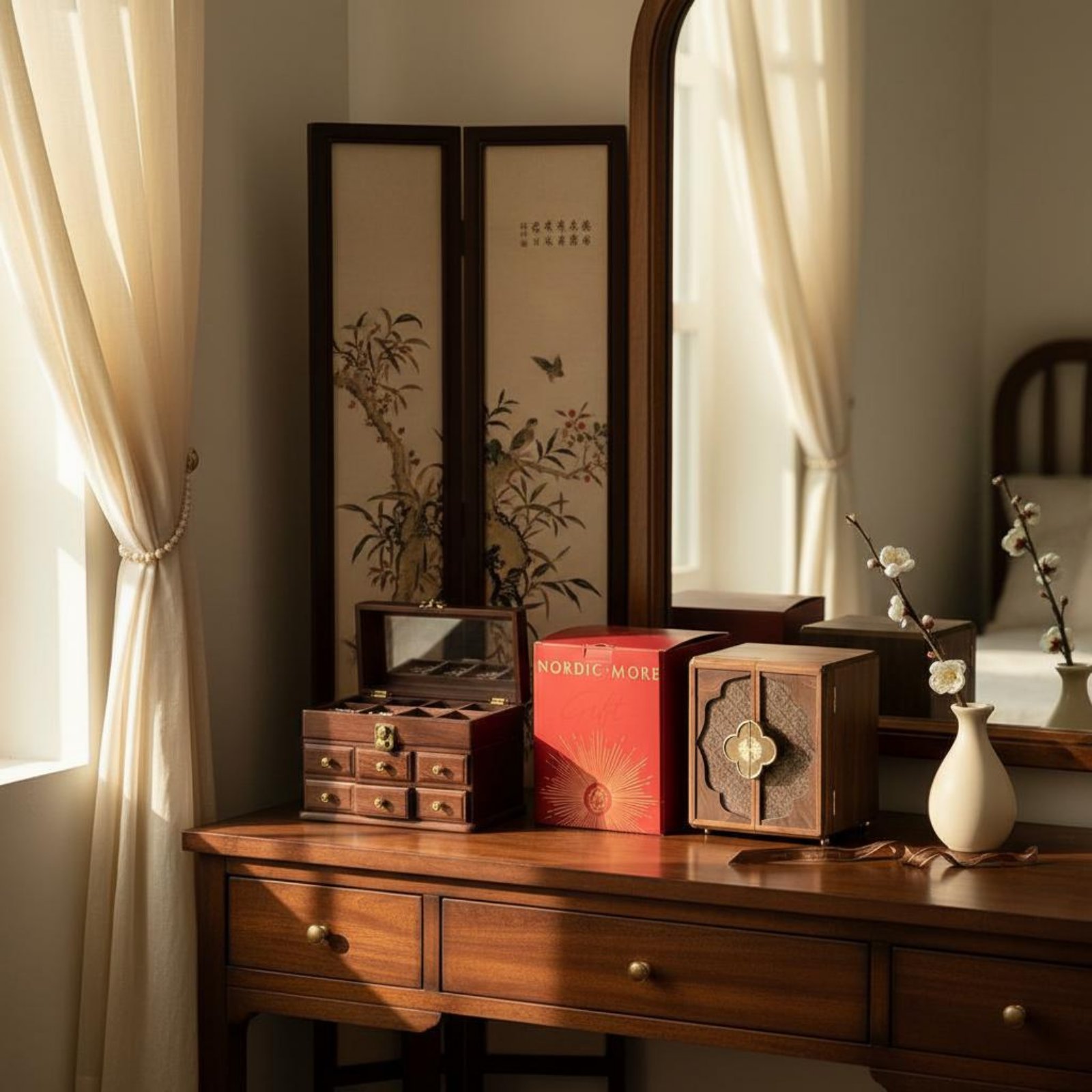Wooden Jewelry Box New Chinese - огляд і ціна Jewelry & Watches Store