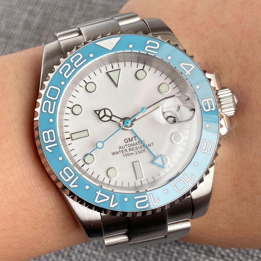 Customized 40mm Ice Blue Dial  - огляд і ціна Jewelry With Watches