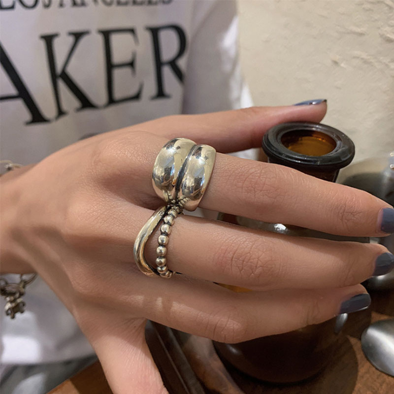 VENTFILLE 925 Silver New Thick - огляд і ціна Couple Ring Set
