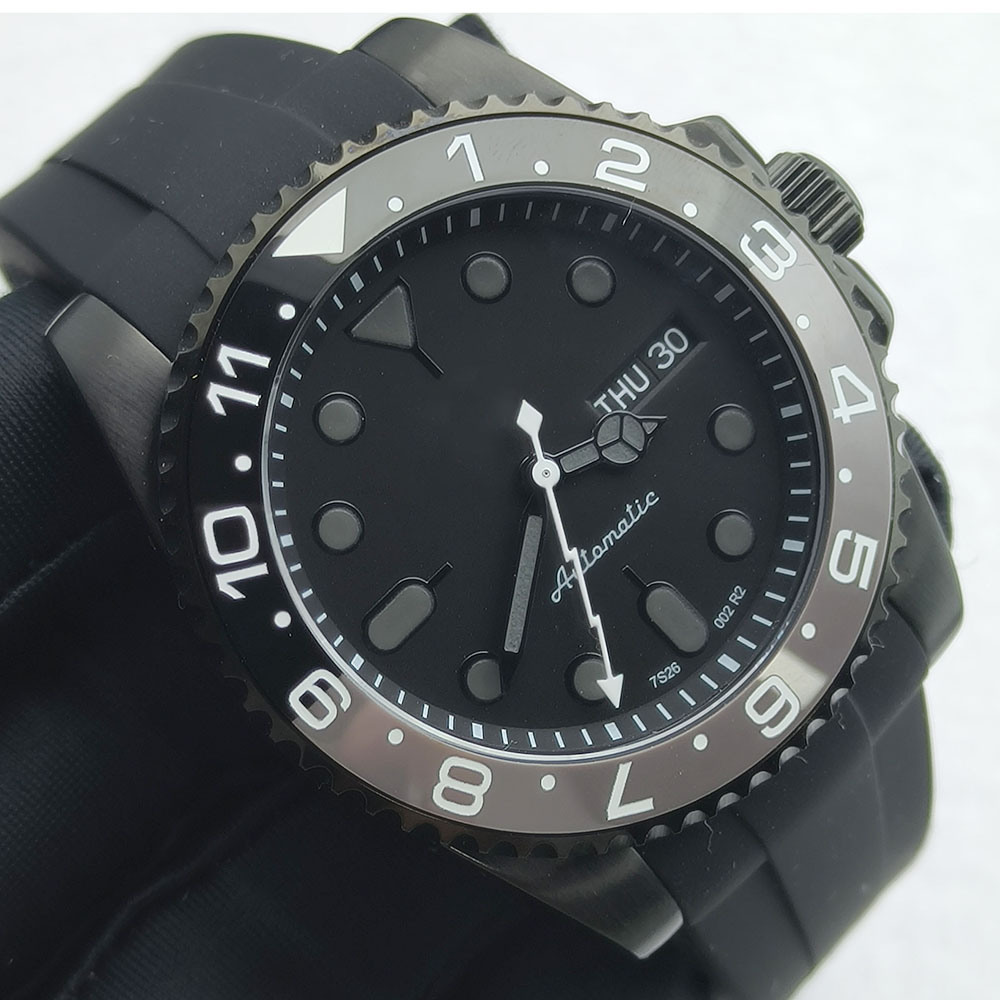 40MM NH36 Watch Black Men's St - огляд і ціна Jewelry And Watches