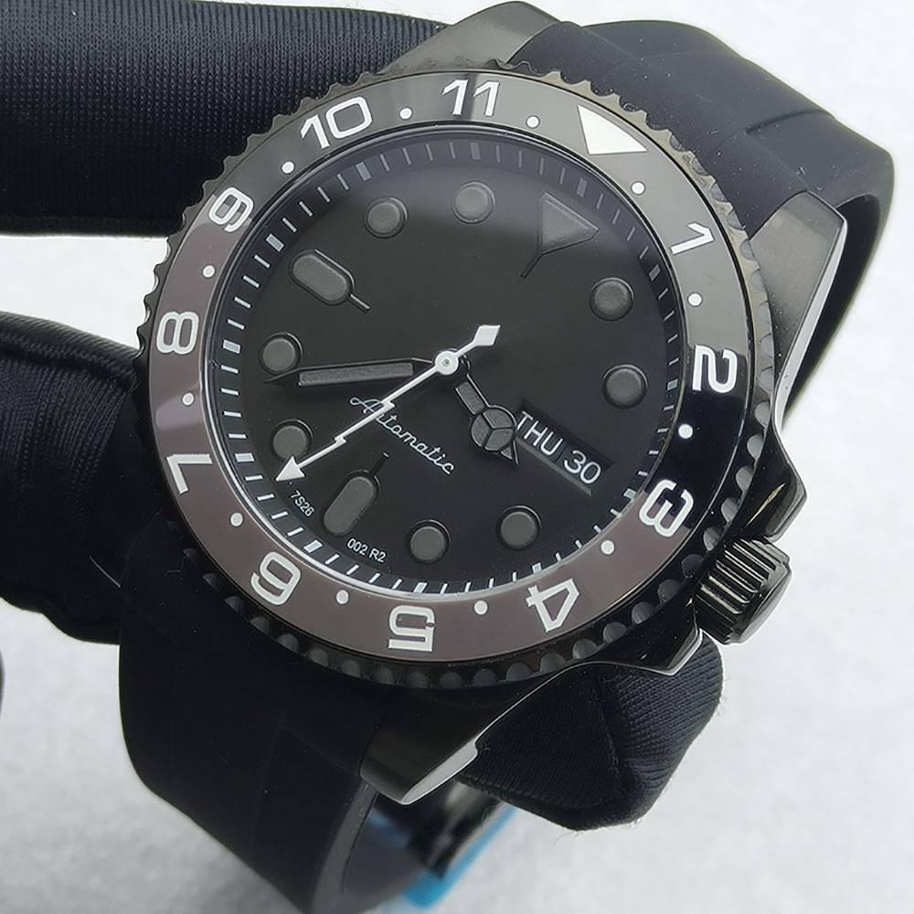 40MM NH36 Watch Black Men's St - огляд і ціна Jewelry And Watches