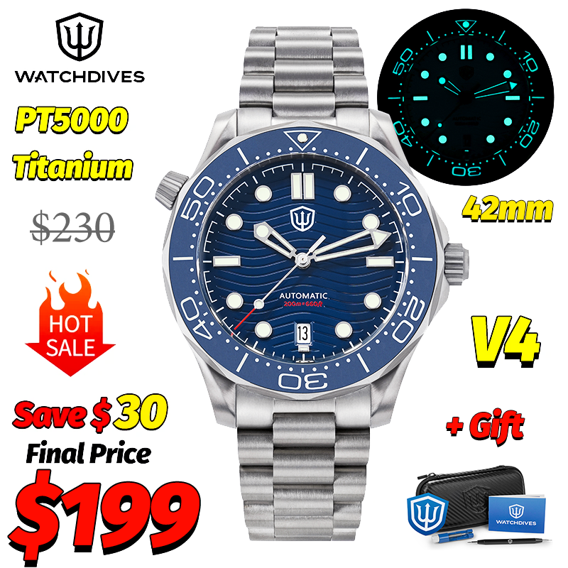 Watchdives WD007 V4 007 NTTD M - огляд і ціна Jewelry And Watches