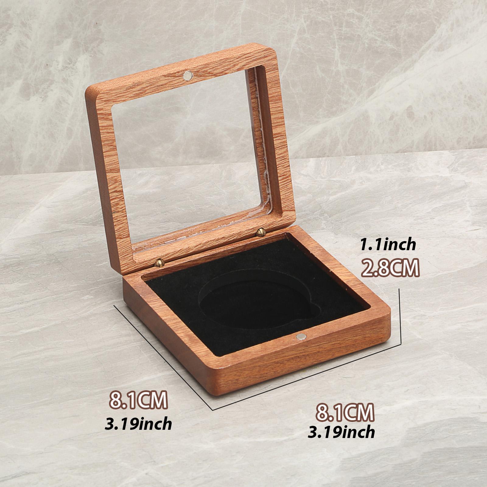 Wooden Collection Case with Cl - огляд і ціна Collectors Coins Jewelry & Watches Of Smithtown Reviews