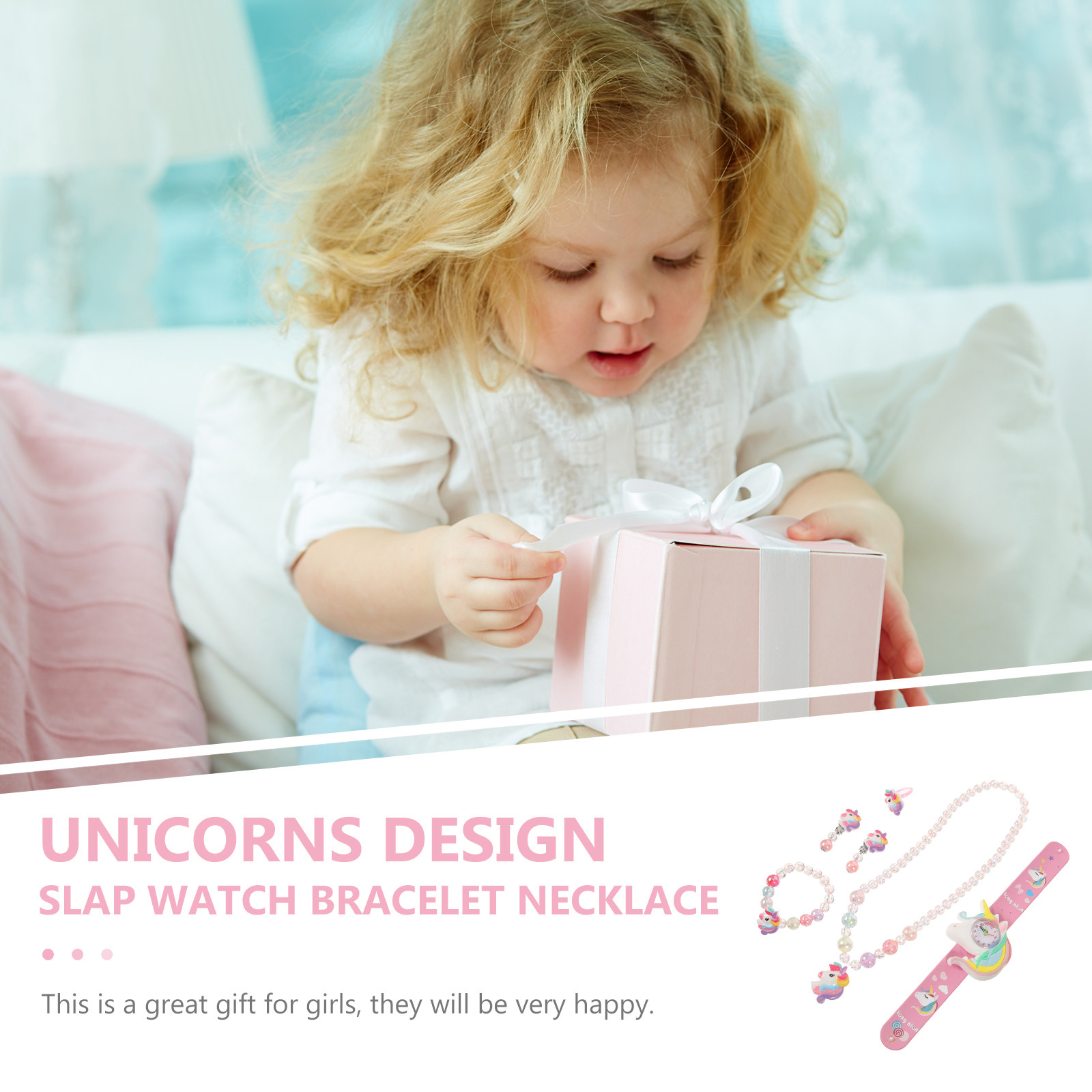 1Set Unicorn Silicone Jewelry  - огляд і ціна Jewelry Y Watches