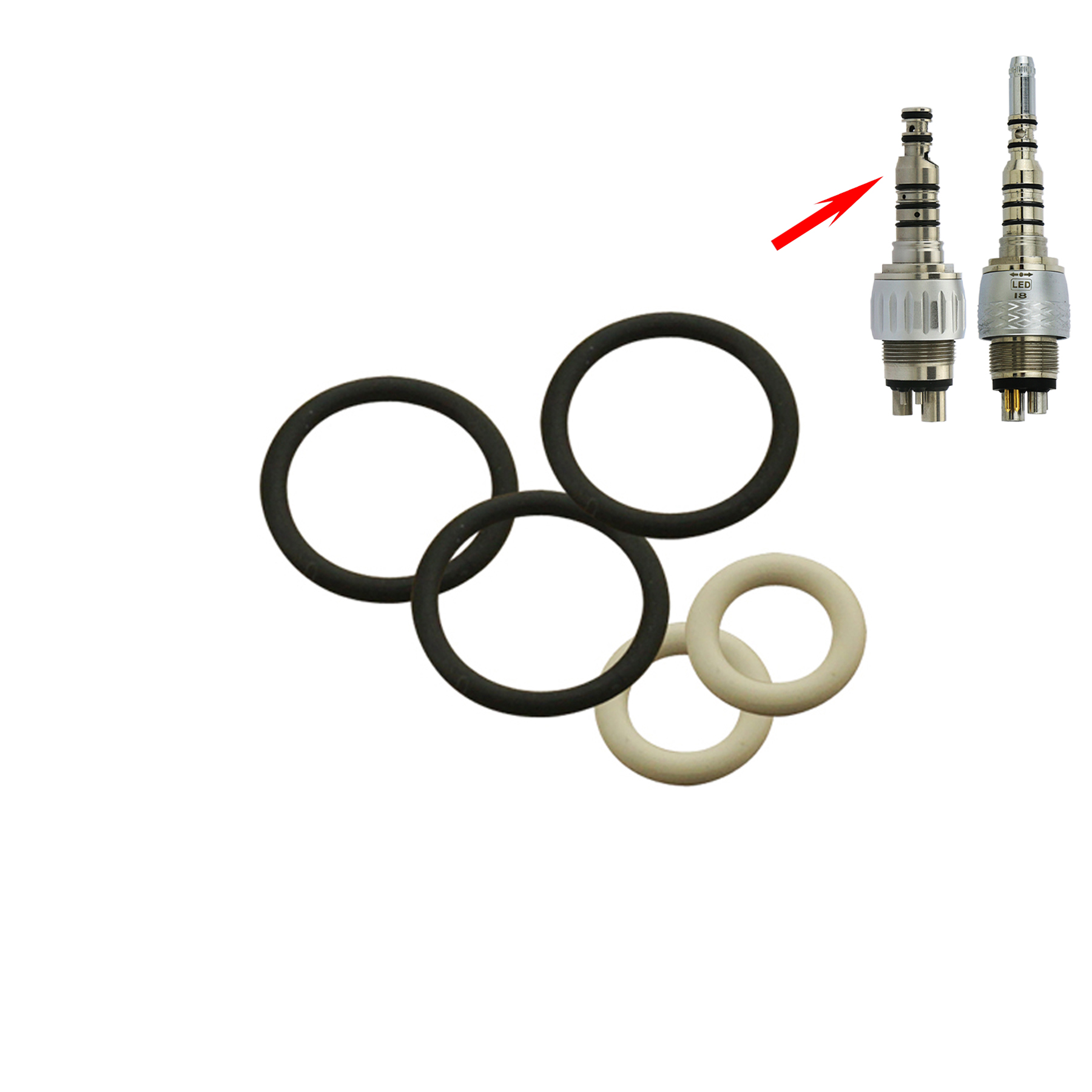 Universal Dental Handpiece Sea - огляд і ціна Couple Ring Set