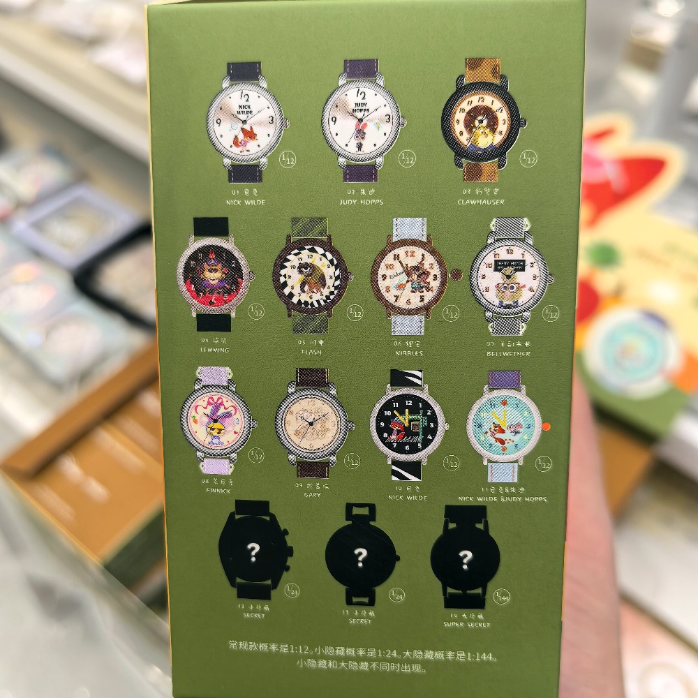 Disney Zootopia Series Blind B - огляд і ціна Jewelry Y Watches
