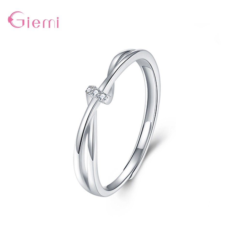 Real 925 Sterling Silver Openi - огляд і ціна Couple Ring Set