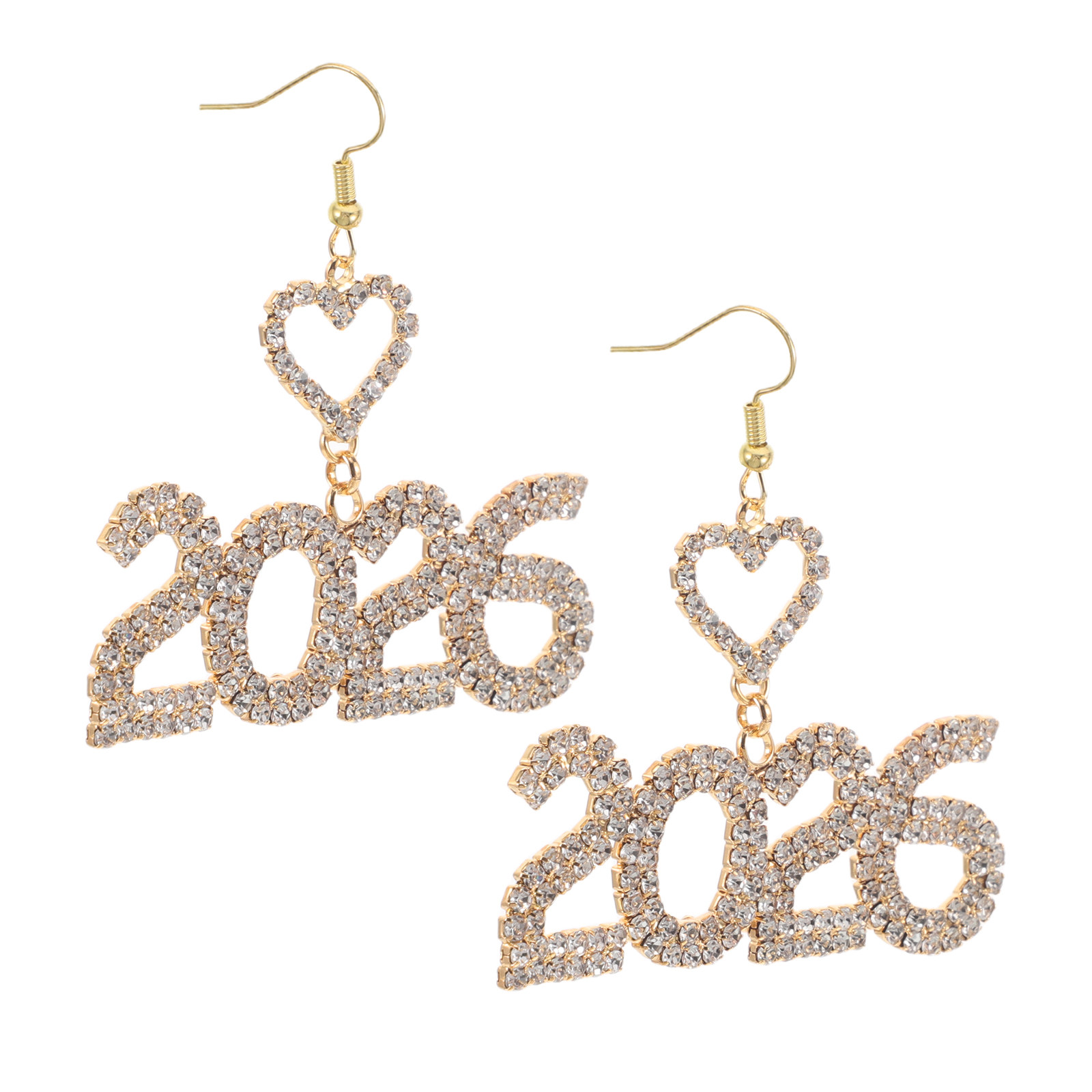 1Pair New Year Earrings 2026 C - огляд і ціна Eve Jewelry & Watches Distribuidor Oficial Rolex