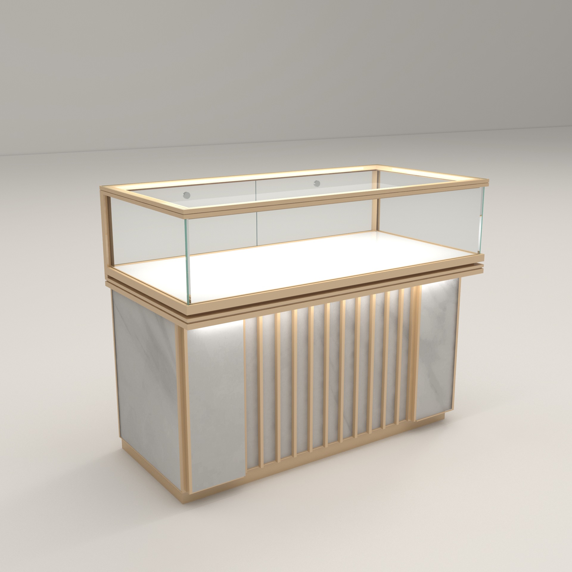 Glass jewelry display cabinet  - огляд і ціна Jewelry And Watches Stores
