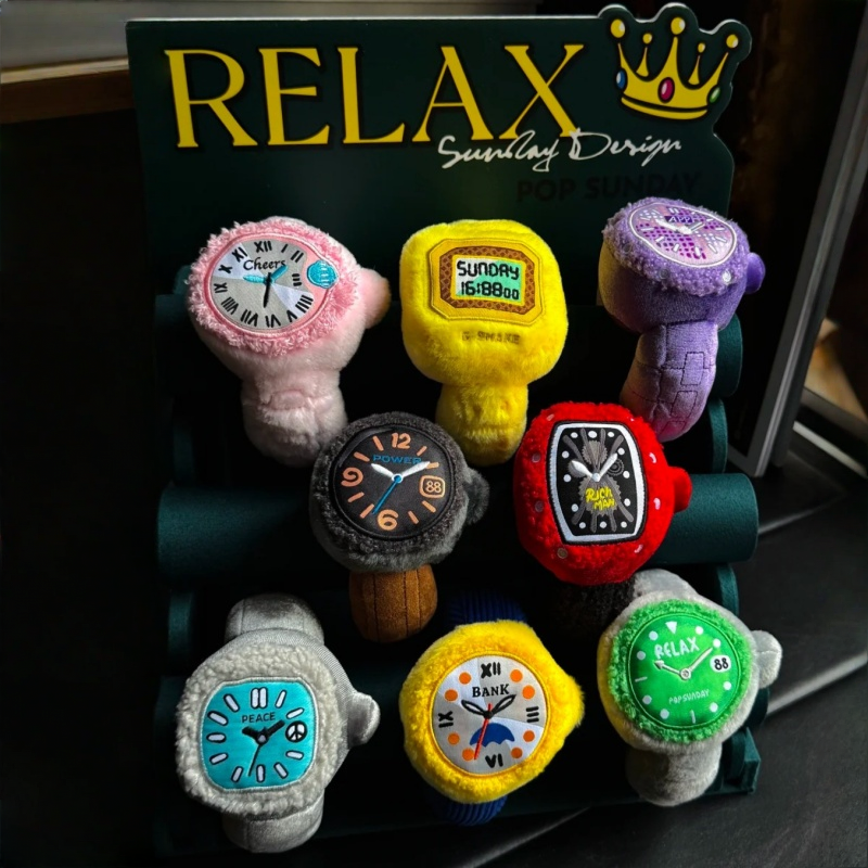 In Stock Pop Sunday Plush Rela - огляд і ціна Jewelry With Watches