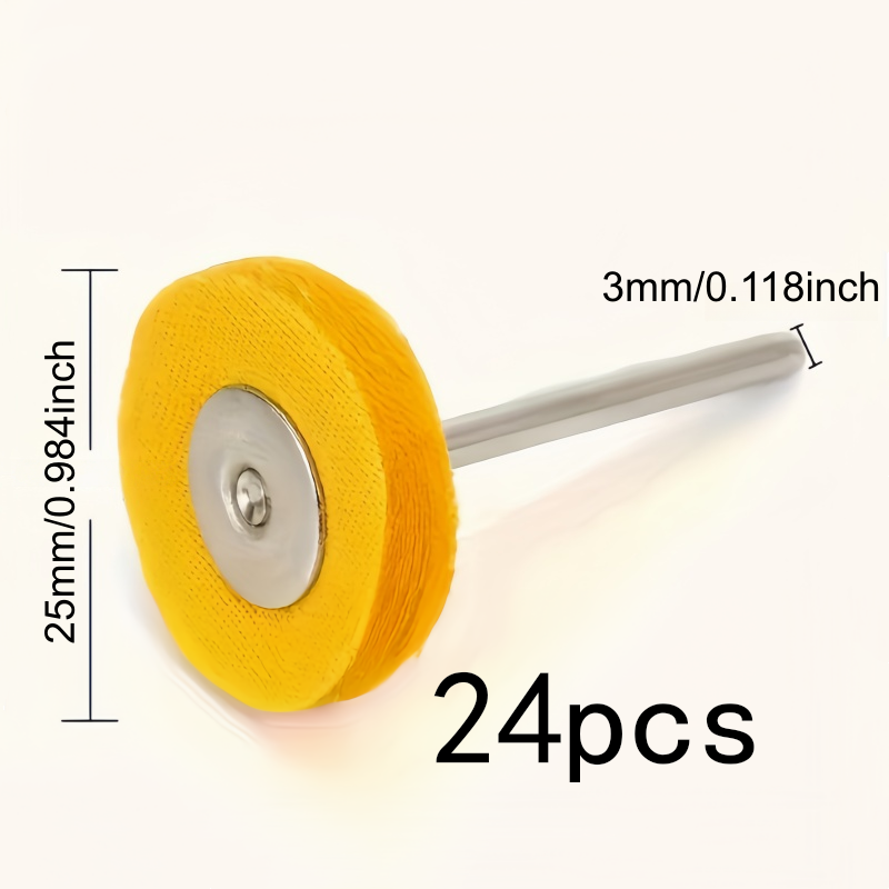 24Pcs 3mm Yellow Polishing Clo - огляд і ціна Jewelry With Watches