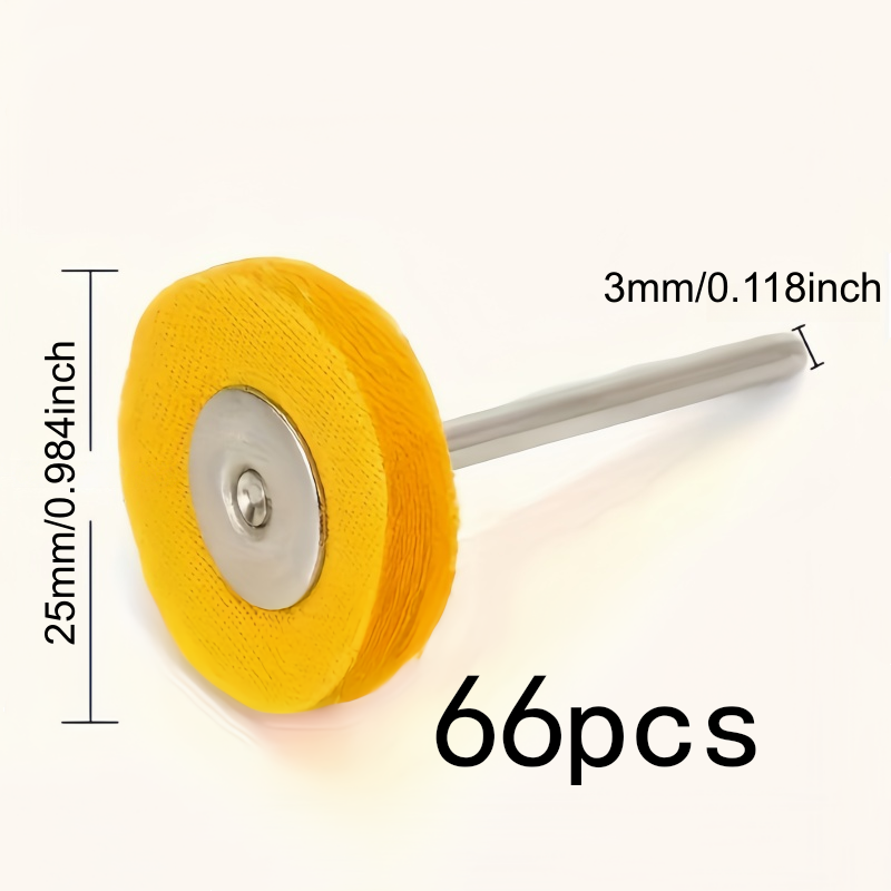66Pcs 3mm Yellow Polishing Clo - огляд і ціна Jewelry With Watches
