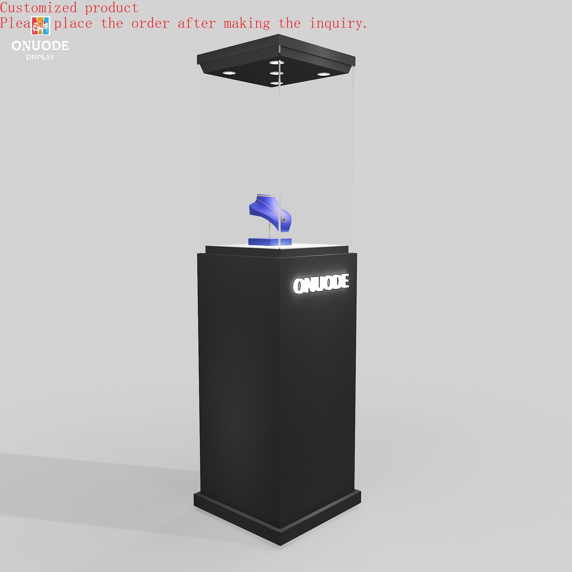 Custom.New Style Glass Display - огляд і ціна Jewelry And Watches Stores