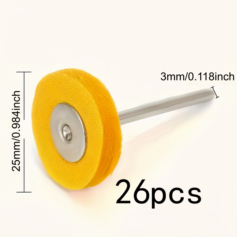26Pcs 3mm Yellow Polishing Clo - огляд і ціна Jewelry With Watches