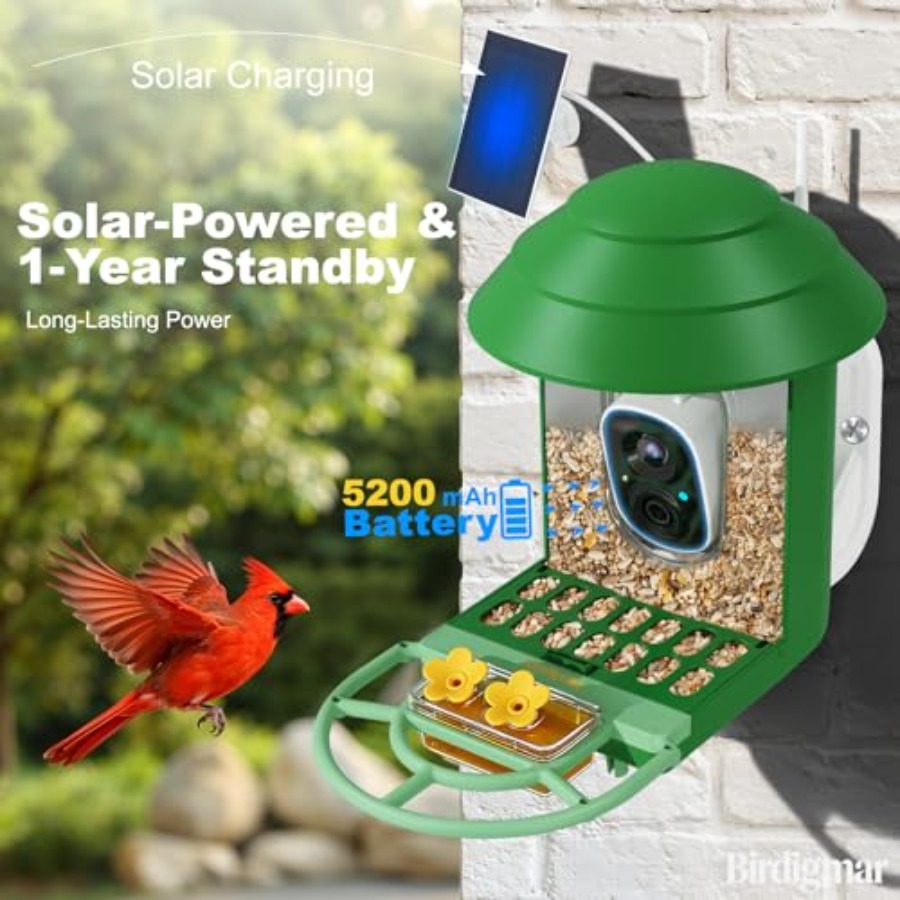 Bird Feeder with Camera for Ou - огляд і ціна Watches & Jewelry Tsukiu
