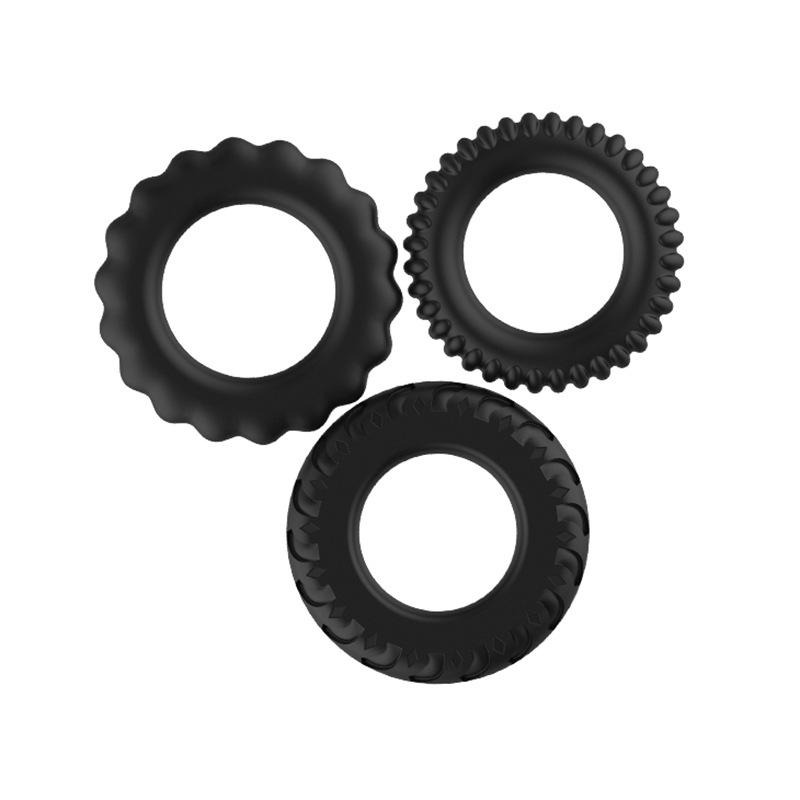 3Pcs/Set Male Enhancement Ring - огляд і ціна Couple Ring Set