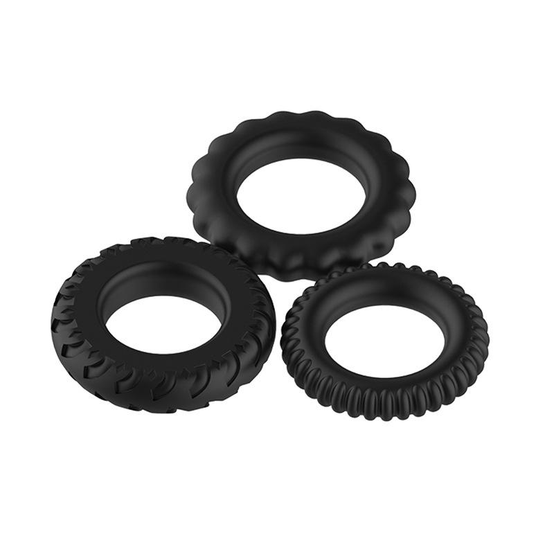 3Pcs/Set Male Enhancement Ring - огляд і ціна Couple Ring Set
