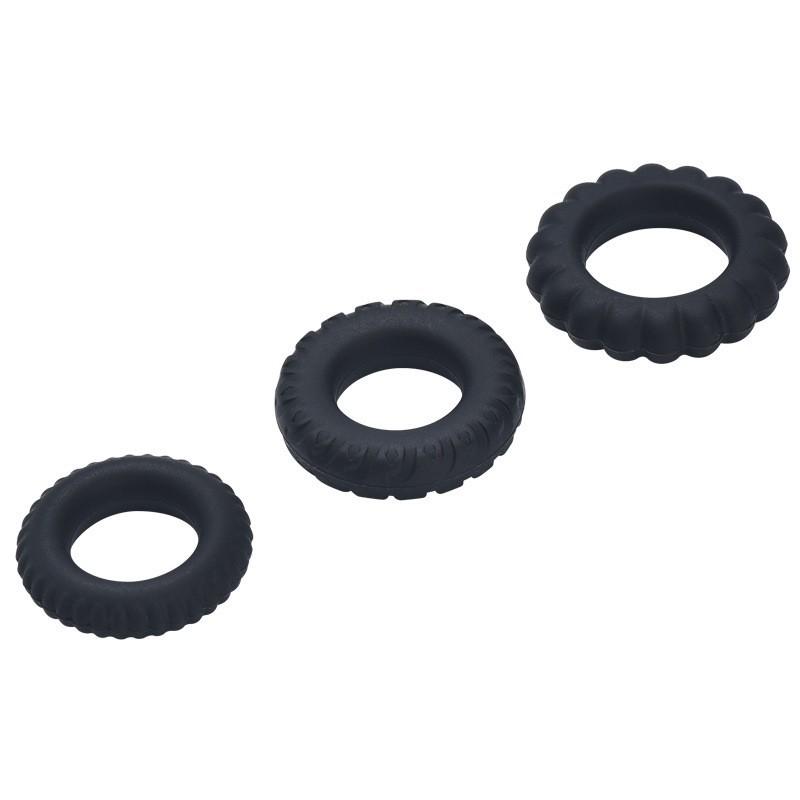 3Pcs/Set Male Enhancement Ring - огляд і ціна Couple Ring Set