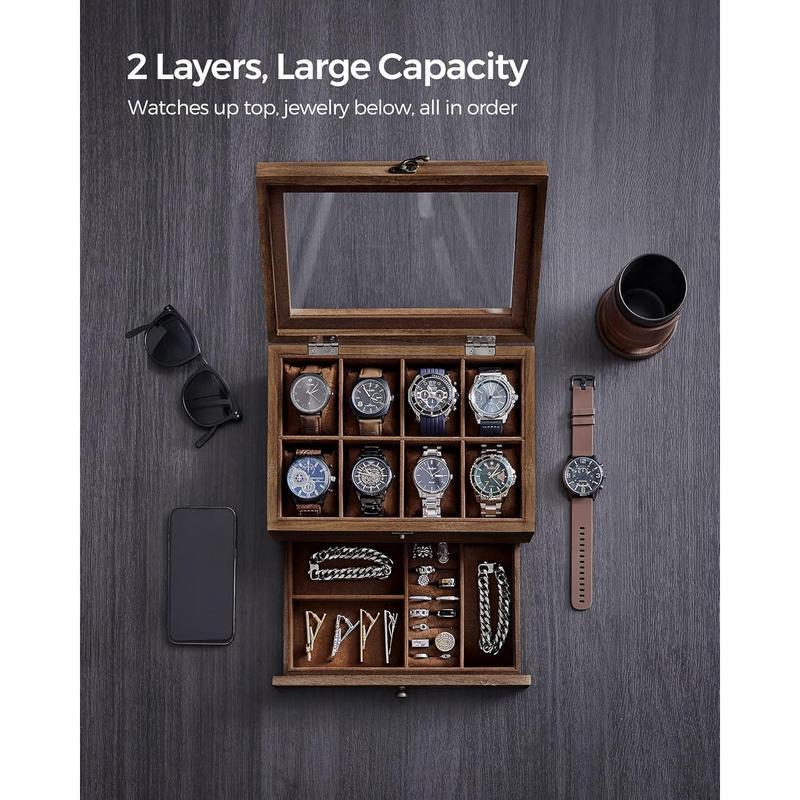 Watch Storage Box Watch Box 2- - огляд і ціна Jewelry Y Watches