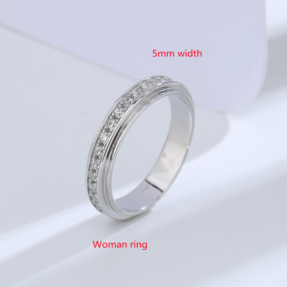 Buyee 925 Sterling Silver Coup - огляд і ціна Couple Ring Set