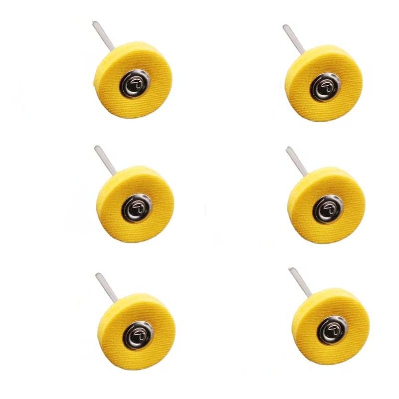 7Pcs 3mm Yellow Polishing Clot - огляд і ціна Jewelry With Watches
