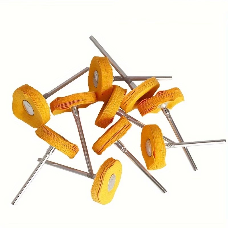 7Pcs 3mm Yellow Polishing Clot - огляд і ціна Jewelry With Watches