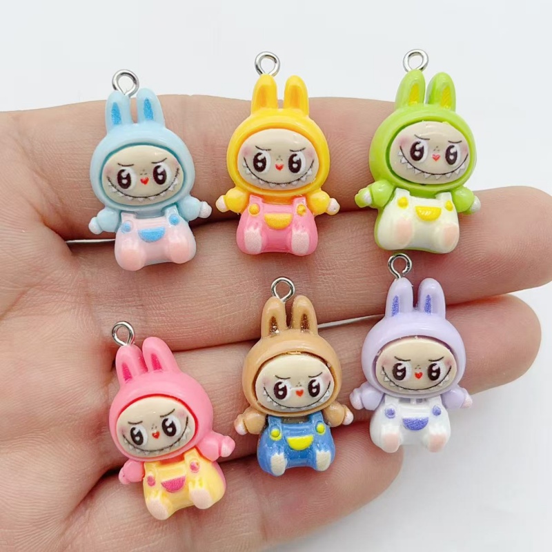 10Pcs Kawaii Rabbit Strawberry - огляд і ціна Jewelry & Watches Store