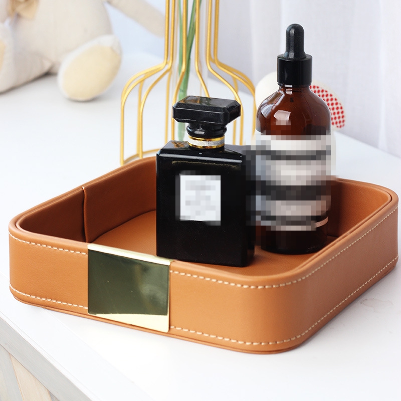 Leather Desk Tray Desktop Stor - огляд і ціна Jewelry And Watches Stores