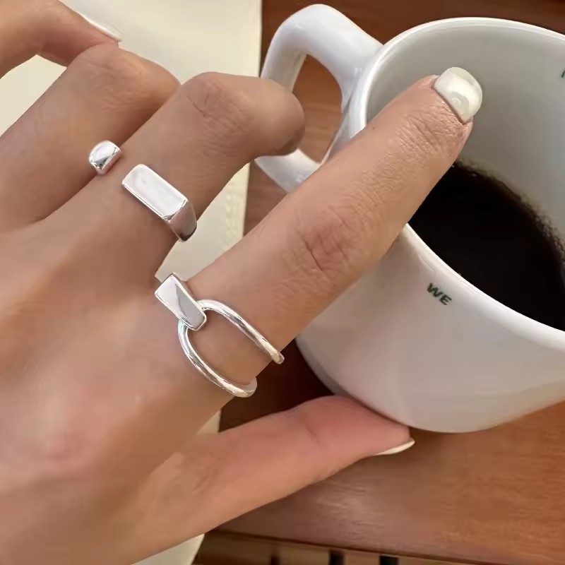 VENTFILLE 925 Sterling Silver  - огляд і ціна Couple Ring Set