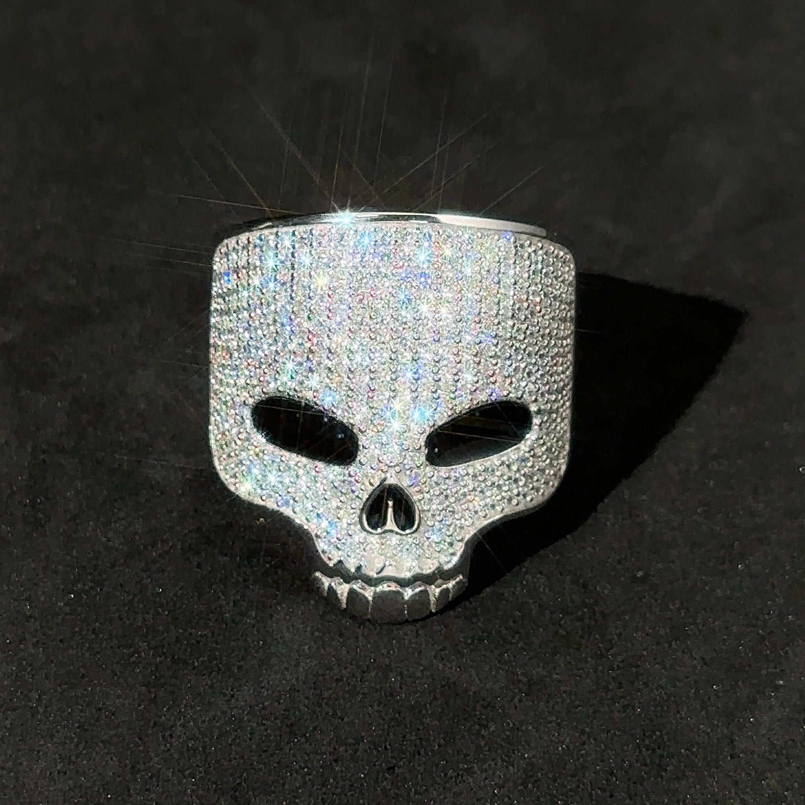 TUHE Unisex 925 Silver Skeleto - огляд і ціна Couple Ring Set