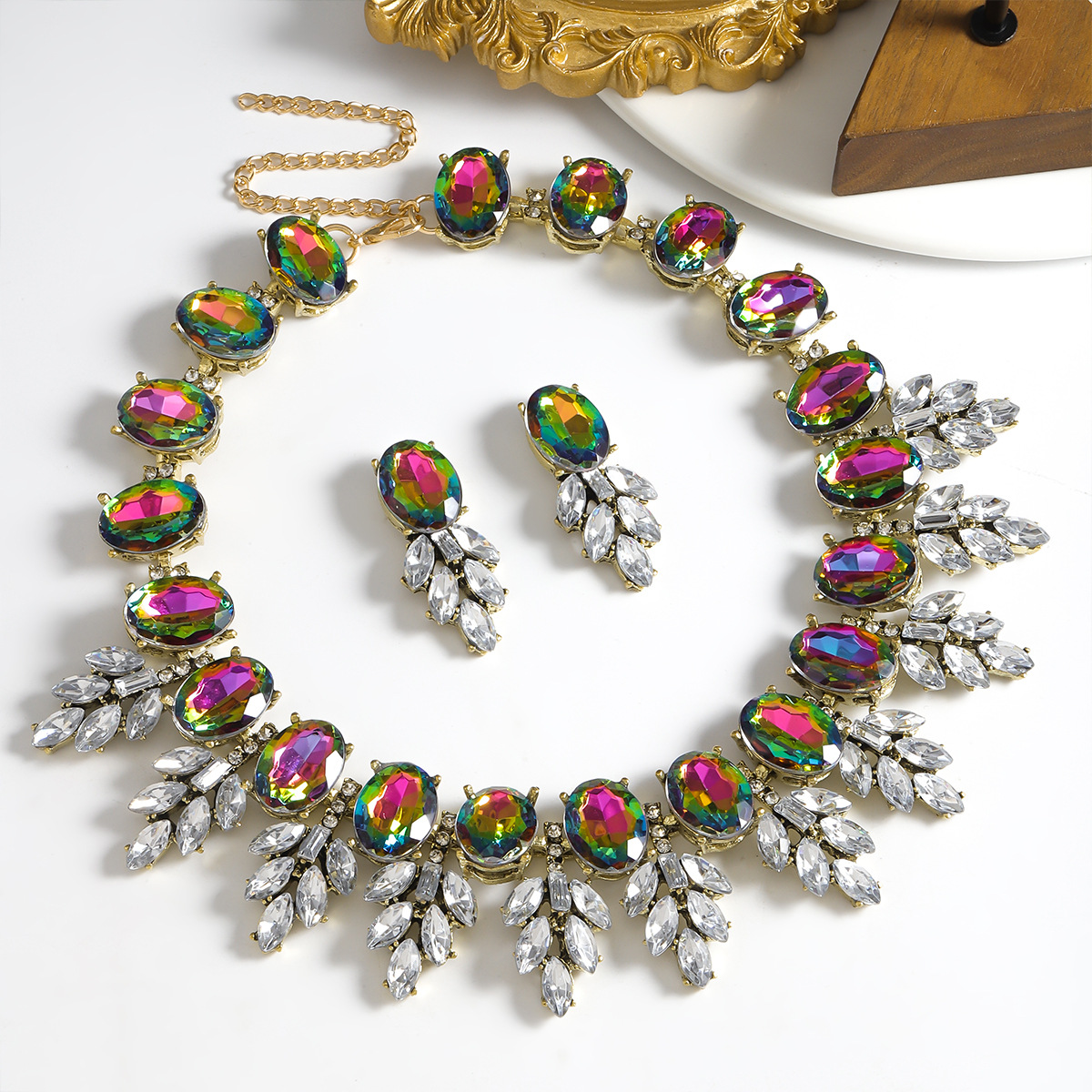 girlgo 3pcs/set luxurious Rhin - огляд і ціна Eve Jewelry & Watches Distribuidor Oficial Rolex