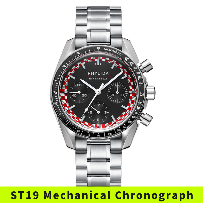 PHYLIDA 40mm Men's Watch ST19  - огляд і ціна Jewelry And Watches