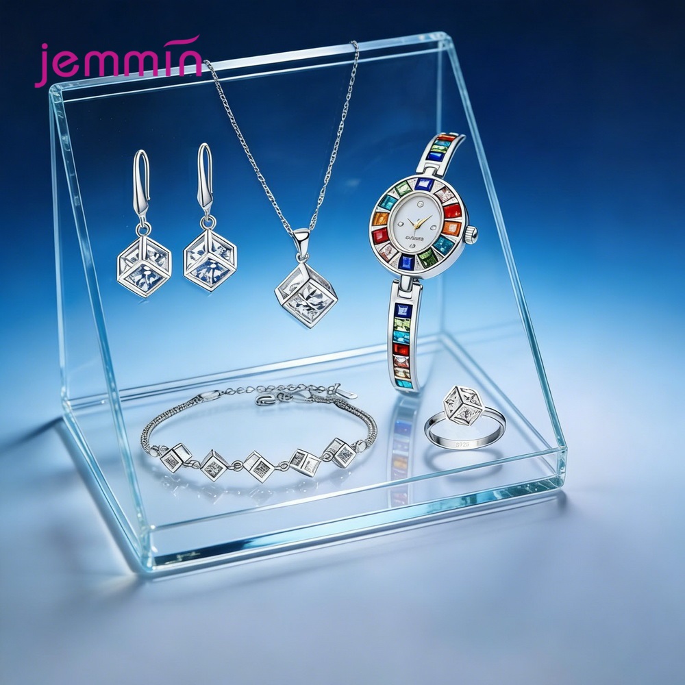 Luxury 925 Sterling Silver Geo - огляд і ціна Best Jewelry Watches For Women